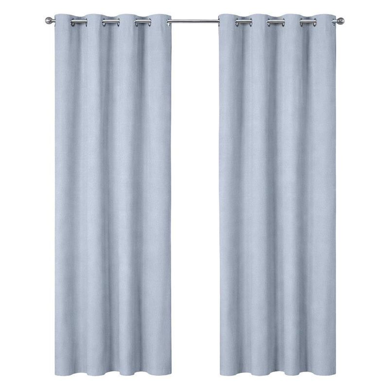 Cortina para Ventana Black Out de 137x228 Cm Color Gris