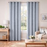Cortina para Ventana Black Out de 137x228 Cm Color Gris