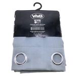 Cortina para Ventana Black Out de 137x228 Cm Color Gris