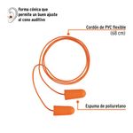 Tapones para Oídos con Reducción de Ruido de 32 dB