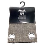 Cortina para Ventana Black Out 137 x 228 Cm Color Café