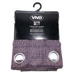 Cortina para Ventana Black Out 137x228 Cm Color Morado