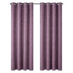 Cortina para Ventana Black Out 137x228 Cm Color Morado