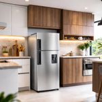 Refrigerador Whirpool Top Mount de 16 Pies³ Color Gris