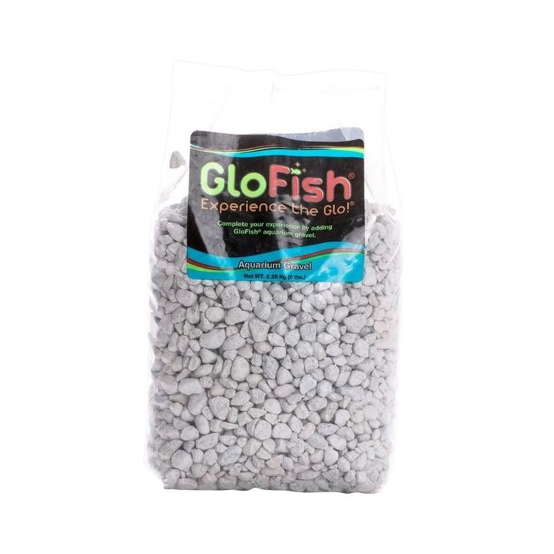 Grava para Acuario GloFish de 5 lb Color Blanco