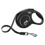 Correa Retráctil Flexi New Classic para Perro Color Negro Talla XS