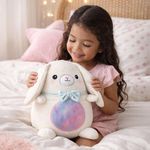 Cojín Decorativo Infantil Conejo de Pascua Blanco