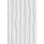 Muro Cerámico Waves Acabado Brillante Color Blanco de 20 x 30 cm en Caja de 1.5 m²