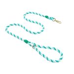Correa Li'l Pals Mini Rope para Perro Color Aqua