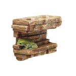 Roca Decorativa Lateral con Comederos Zilla de 26.7 cm