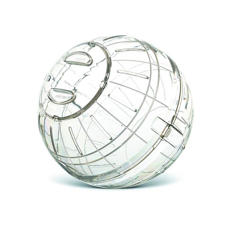 Bola de Ejercicio Run About para Hámster Color Transparente de 33 Cm