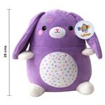 Cojín Decorativo Infantil Conejo de Pascua Morado