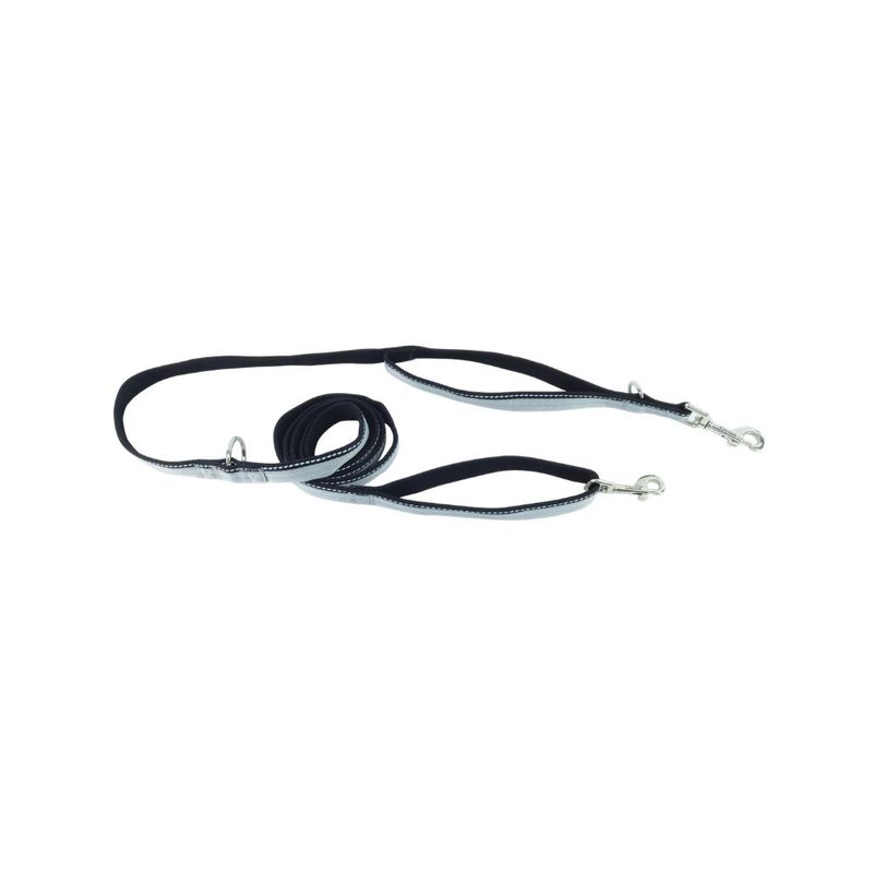 Correa Multifunción para Perros Color Negro