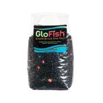 Grava para Acuario GloFish de 5 lb Color Negro con Fluorescente