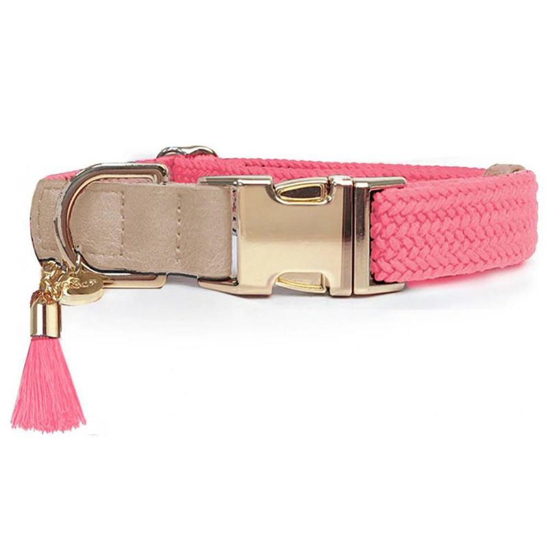 Collar LiL Pals Puppy Mini para Perro Color Rosa de 3/8 Plg