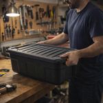 Caja Fuerte Plástica de 12 L Color Negro