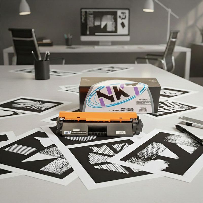 Cartucho de Tóner Negro para CF217A