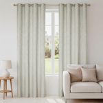 Cortina para Ventana Black Out Emboss 137x228 Cm Color Gris