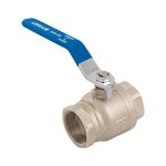 Válvula Bola 1 1/2 Plg 600 PSI Níquel