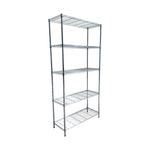 Estante Cromado Mini de 2 Niveles 1250 LB 34 x 89 x 180 cm