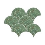 Malla Decorativa Capri de 29 x 36 cm Color Verde