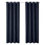 Cortina para Ventana Black Out Negro 137x228 Cm