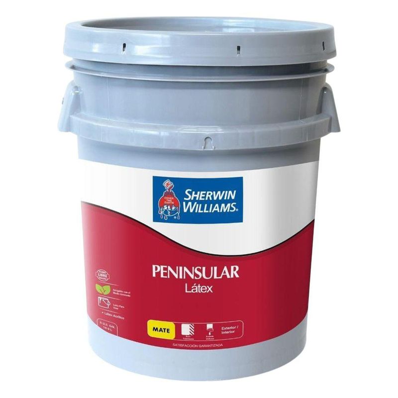 Pintura Látex Peninsular Base Extra White de 1 Galón