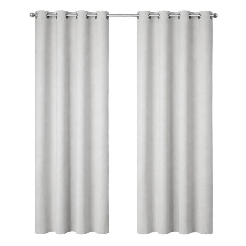 Cortina para Ventana Black Out 137 x 228 Cm Color Gris