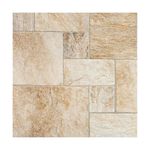 Piso Cerámico Triton Acabado Rústico Color Beige de 61 x 61 cm en Caja de 2.65 m²