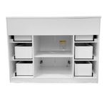 Vanity con Lavamanos Gaviota Color Blanco 100 x 54 Cm