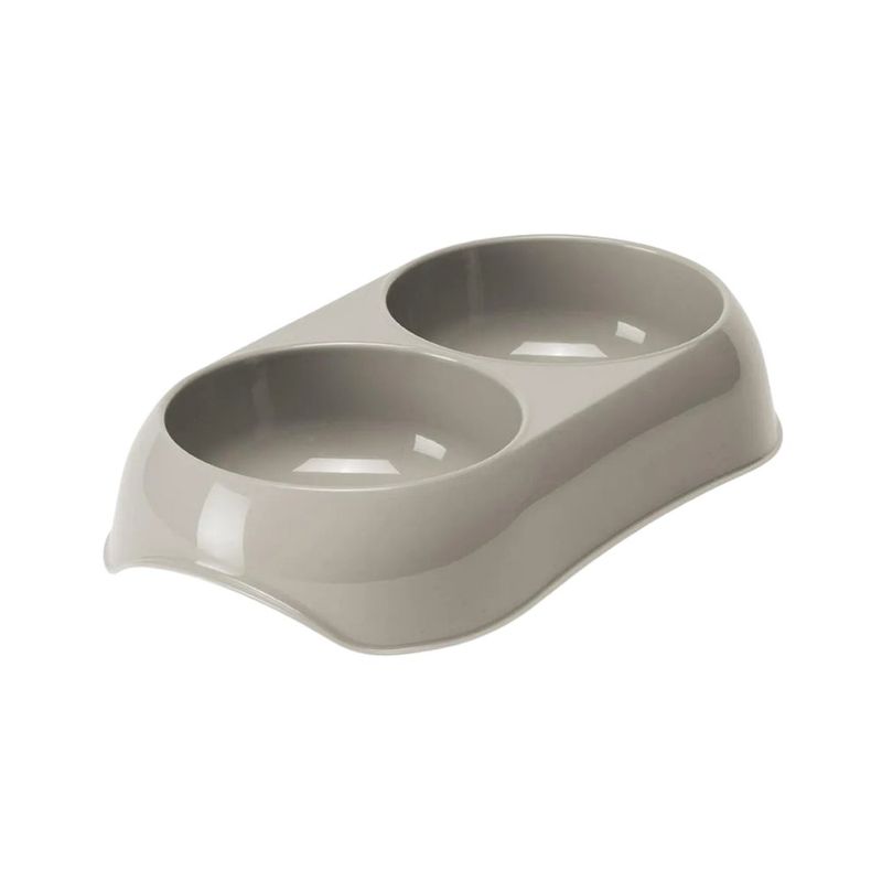 Plato Doble para Perro Gusto Bowl Antideslizante de 2 x 200 ml