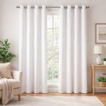 Cortina para Ventana Black Out 137x228 Cm Color Blanco
