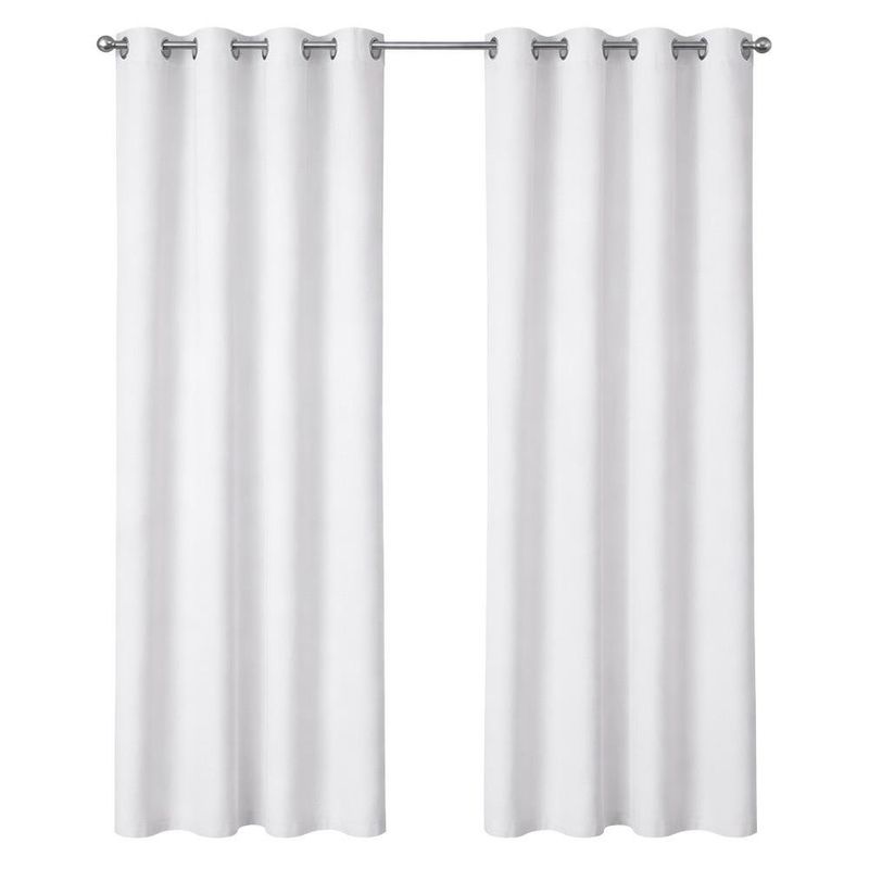 Cortina para Ventana Black Out 137x228 Cm Color Blanco