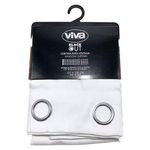 Cortina para Ventana Black Out 137x228 Cm Color Blanco