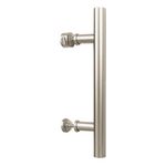 Halador Madison para Puerta Tipo Granero Acabado Nickel