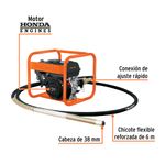 Vibrador de Concreto a Gasolina 5 HP