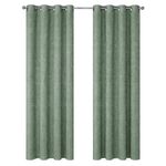 Cortina para Ventana Black Out 137x228 Cm Color Verde