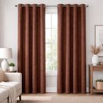 Cortina para Ventana de Black Out 137 x 228 Cm Color Café