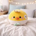 Cojín Decorativo Infantil Pollito Amarillo