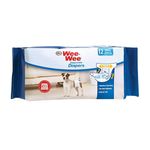 Pañales Desechables para Perro Wee Wee Talla Small 12 Piezas