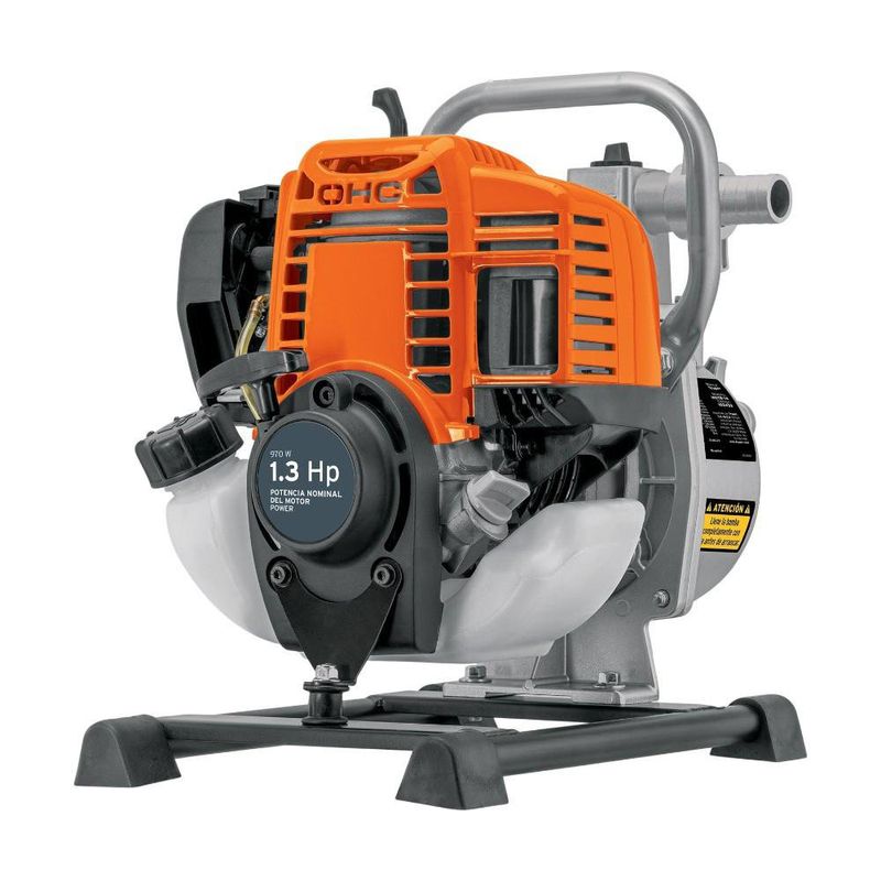 Motobomba Portátil 1 1/3 HP 25 M 110 Lts/Min