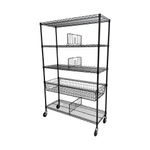 Estante Cromado de 5 Niveles 3000 LB 45 x 120 x 190 cm