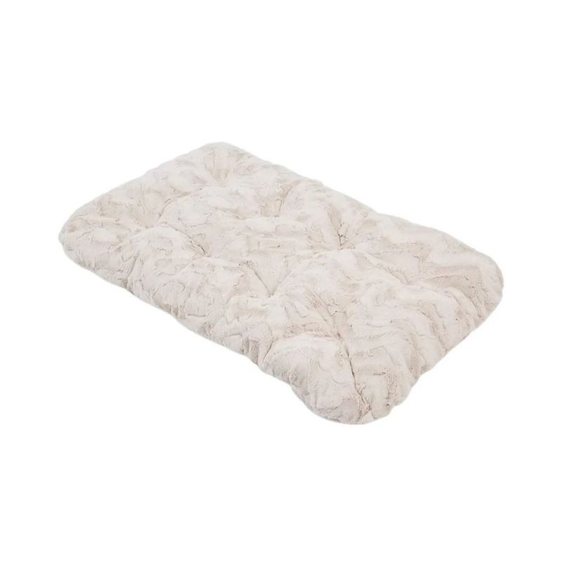 Cama Tipo Colchoneta Snoozzy Plush para Mascotas de 17.5 x 11.5 plg Color Crema