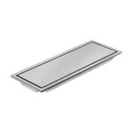 Reposadera Rectangular Reversible 12 x 4 3/8 Plg Acero Inoxidable