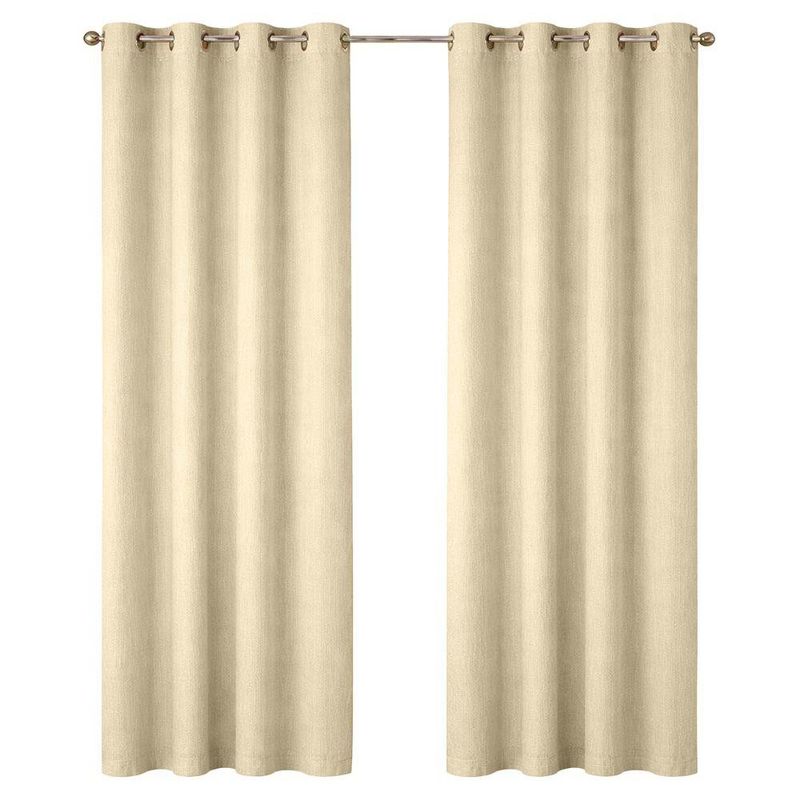 Cortina para Ventana Black Out Crema 137x228 Cm