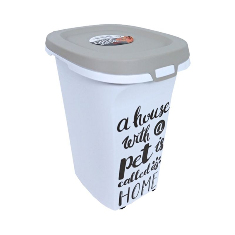 Almacenador de Alimentos para Mascotas Trendy con Tapa de 6 lb