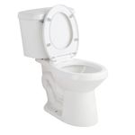 Sanitario de 2 Piezas Elongado Imperial para Baño Color Blanco