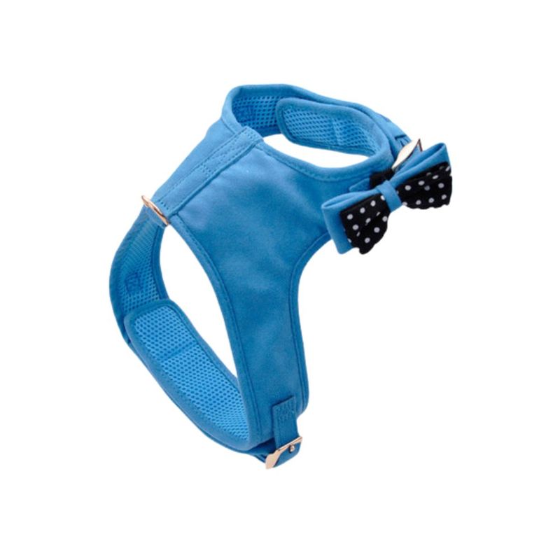 Arnés Accent de Microfibra Azul Talla S