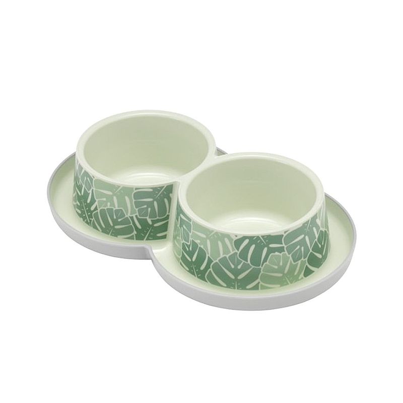 Plato Doble para Gato Trendy Dinner Eden Antihormigas de 2 x 350 ml