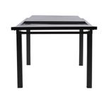 Mesa de Jardín Extensible Lyra II de Aluminio 135 a 270 x 75 x 90 cm Color Gris